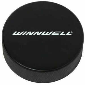 WINNWELL HOKEJOVÝ PUK OFICIÁLNÍ S LOGEM Hokejový puk, černá, velikost obraz