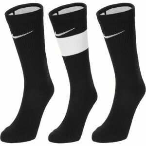 Nike Y NK ELITE CREW 3PR Dětské ponožky, černá, velikost obraz
