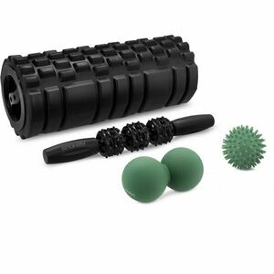 Spokey MIXROLL SET Masážní sada, černá, velikost obraz