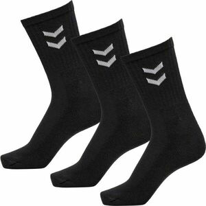 Hummel 3-PACK BASIC SOCK Ponožky, černá, velikost obraz