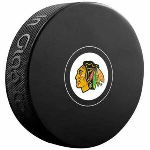 INGLASCO CHICAGO BLACKHAWKS AUTOGRAPH BLISTER Fanouškovský hokejový puk, černá, velikost obraz