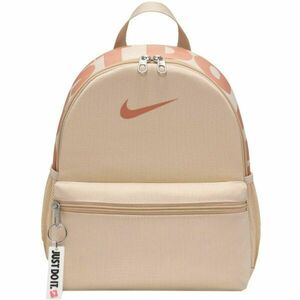 Nike BRASILIA Dětský batoh, béžová, velikost obraz