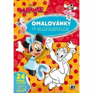 Disney A4 MINNIE Omalovánky se samolepkami, mix, velikost obraz