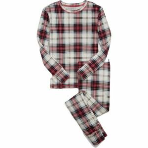 GAP PLAID Chlapecké pyžamo, bílá, velikost 6Y obraz