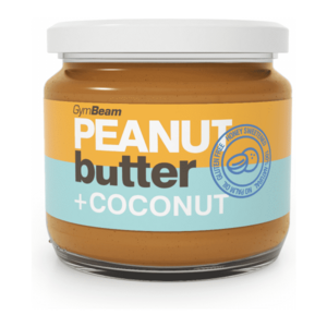 GymBeam ARAŠÍDOVÉ MÁSLO S KOKOSEM - 340 G Ořechové máslo, , velikost obraz