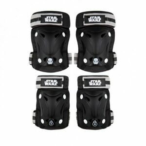 Disney STAR WARS STORMTROOPER Chrániče loktů a kolen, černá, velikost obraz