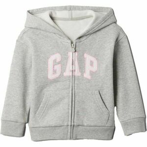 GAP V-LOGO FZ Dětská mikina, šedá, velikost 3Y obraz