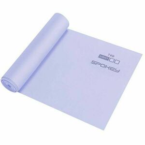 Spokey RIBBON TEX LIGHT Posilovací guma, fialová, velikost obraz