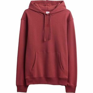 GAP V-FRCH TONAL MINI LOGO RELAXED PO HD Pánská mikina s kapucí, červená, velikost obraz