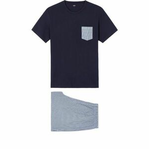 CELIO GIPYSHORT Pánské pyžamo, tmavě modrá, velikost obraz