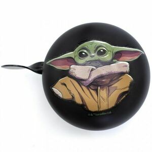 Disney GROGU Retro zvonek na kolo, černá, velikost obraz