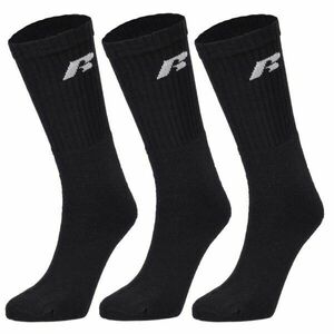 Russell Athletic SOCKS 3PPK Sportovní ponožky, černá, velikost 35-38 obraz