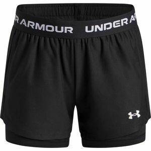 Under Armour TECH PLAY UP 2N1 SHORT Dívčí šortky, černá, velikost L obraz