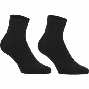 SCHOLL BAMBOO QUARTER 2P Krátké bambusové ponožky, černá, velikost obraz