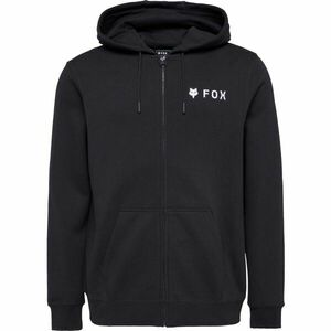 Fox FLEECE ZIP Pánská mikina, černá, velikost obraz