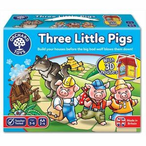 ORCHARD TOYS TŘI MALÁ PRASÁTKA Vzdělávací hra, mix, velikost obraz
