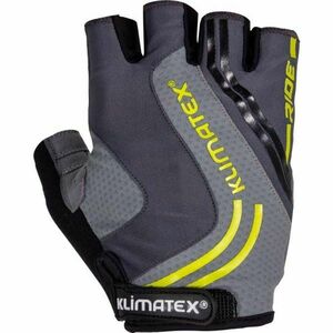 Klimatex RAMI Pánské cyklistické rukavice, šedá, velikost obraz