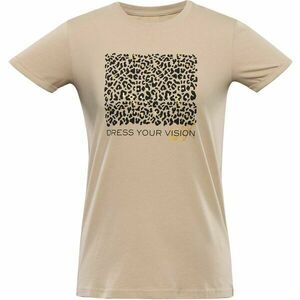 NAX GAMMA Dámské triko, béžová, velikost obraz
