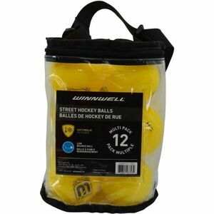 WINNWELL BALÓNEK (12PACK) Hokejbalový míček, žlutá, velikost obraz