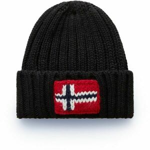 Napapijri F-SEMIURY Zateplená čepice, černá, velikost UNI obraz