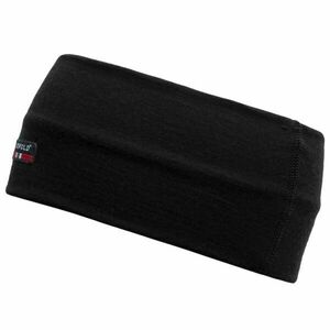 Devold BREEZE MERINO 150 HEADBAND Vlněná čelenka, černá, velikost UNI obraz