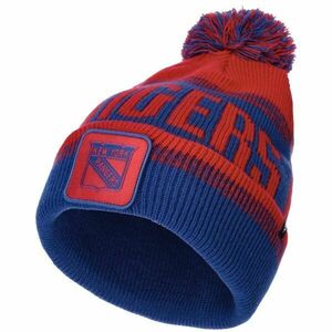 FANATICS NEW YORK RANGERS THRIVE CUFFED POM BEANIE Čepice, modrá, velikost obraz