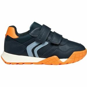 Geox J RANN-E Chlapecká volnočasová obuv, tmavě modrá, velikost obraz
