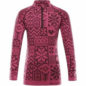 ALPINE PRO SEAMO Dětské funkční spodní triko, růžová, velikost obraz