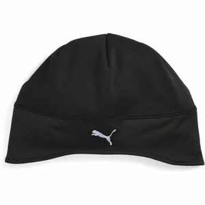 Puma RUNNING CONTOURED SKULL BEANIE Běžecká zimní čepice, černá, velikost obraz
