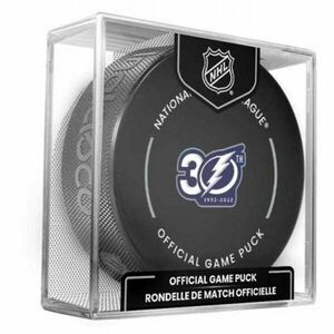 INGLASCO TAMPA BAY LIGHTNING GAME ANNIVERSARY Fanouškovský hokejový puk, černá, velikost obraz