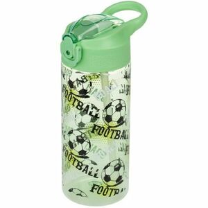 BAAGL FOTBAL 500 ML Tritanová láhev s brčkem, zelená, velikost 500 ML obraz