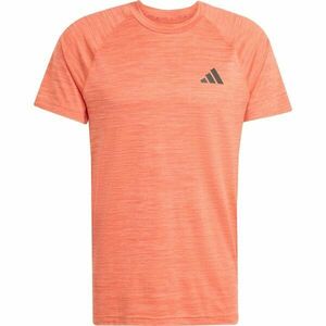 adidas GYM+ TEE Pánské sportovní triko, lososová, velikost XXL obraz