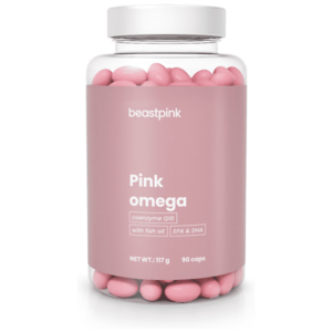 GymBeam PINK OMEGA - 90 CAPS Zdravý tuk, , velikost obraz