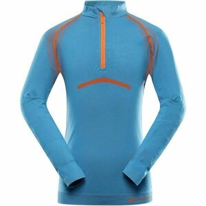 ALPINE PRO SEAMO Dětské funkční spodní triko, modrá, velikost obraz