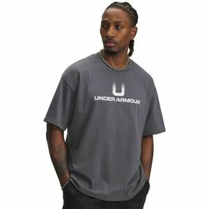Under Armour U LOGO HEAVYWEIGHT Pánské tričko, šedá, velikost L obraz