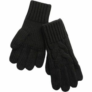 GAP CABLE Dívčí rukavice, černá, velikost obraz