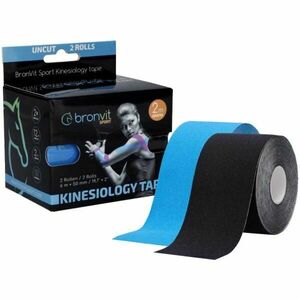 BronVit SPORT KINESIO TAPE SET 5 CM x 6 M Set kinesiologických tejpů, černá, velikost obraz