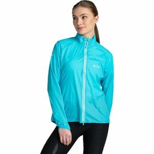 KILPI TIRANO Dámská lehká běžecká bunda, světle modrá, velikost obraz