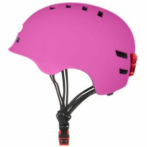 BLUETOUCH HELMET Bezpečnostní helma s LED, růžová, velikost (54 - 58) obraz