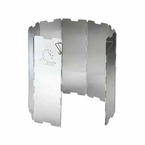 MEVA GD15004 Závětří pro outdoor vařiče, stříbrná, velikost obraz