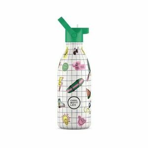 COOL BOTTLES KIDS PLAY MODE 3D 500 ML Dětská termo láhev, bílá, velikost 500 ML obraz
