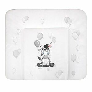 NEW BABY ZEBRA Přebalovací měkká podložka, bílá, velikost obraz