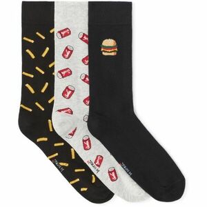 CELIO XMISOHAPPY Pánské ponožky v dárkovém balení, černá, velikost obraz