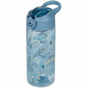 BAAGL DINO 500 ML Tritanová láhev s brčkem, modrá, velikost 500 ML obraz