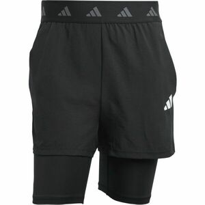 adidas GYM+ 2IN1 SHORT Pánské sportovní kraťasy, černá, velikost obraz