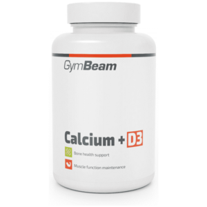 GymBeam VÁPNÍK + D3 - 120 CAPS Minerální látka, , velikost obraz