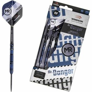 Windson MR. DANGER 22 G Set wolframových šipek steel, černá, velikost obraz