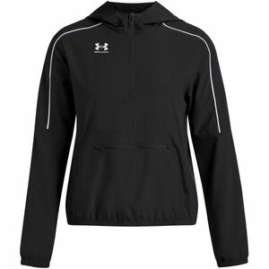 Under Armour CHALLENGER ANORAK Dámská fotbalová bunda, černá, velikost M obraz