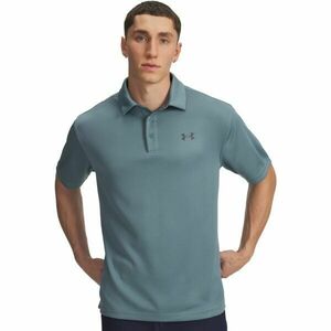 Under Armour TECH POLO Pánské triko, světle modrá, velikost M obraz