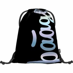 BAAGL METALLIC HOLO Gymsack, černá, velikost obraz
